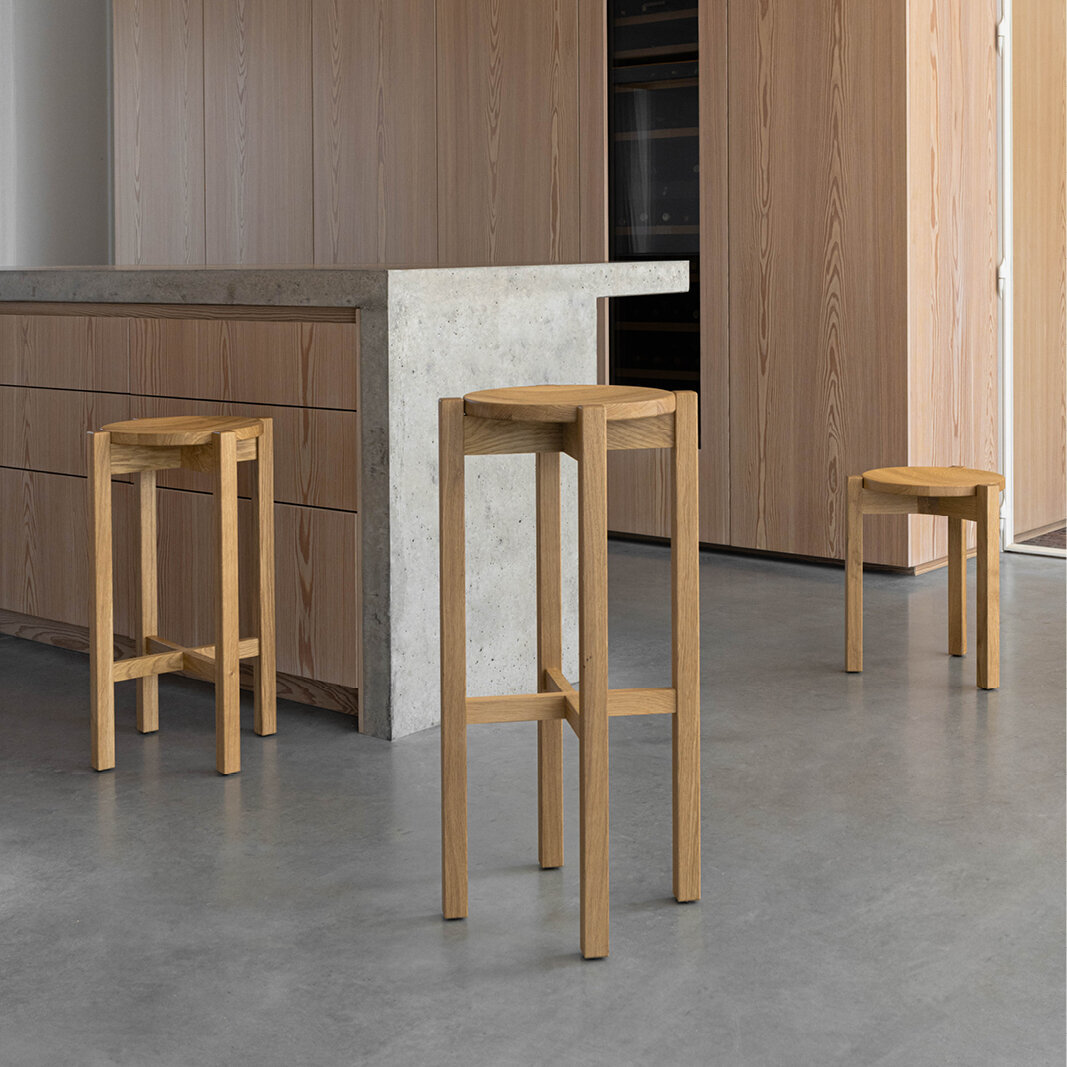 Oak stool discount